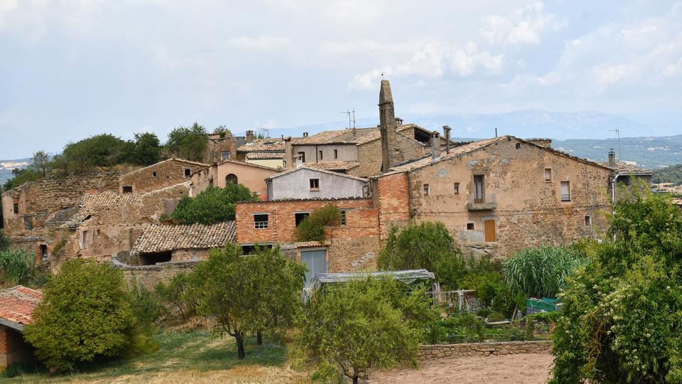 9 de Agost de 2020 vista del poble  Claret -  Ramon Sunyer