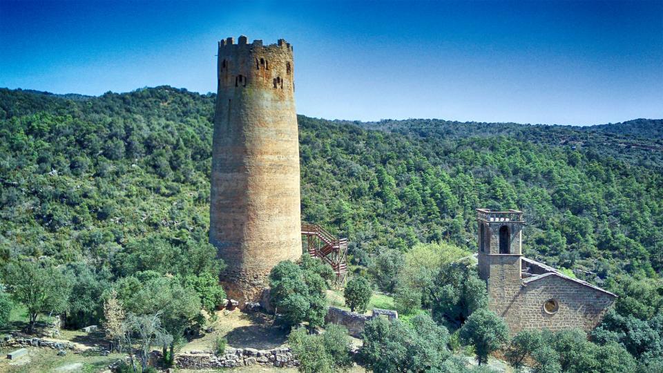 5 de Abril de 2021 Vista aèria  Vallferosa -  Ramon Sunyer