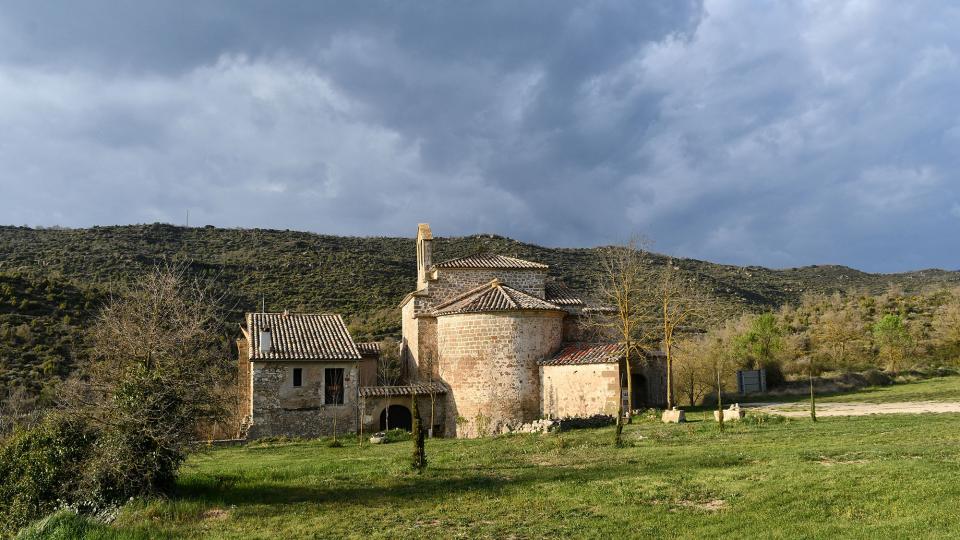 4.4.2021 Monestir de Sant Celdoni i Sant Ermenter  Cellers -  Ramon Sunyer