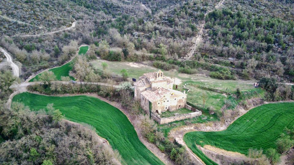 4.4.2021 Monestir de Sant Celdoni i Sant Ermenter  Cellers -  Ramon Sunyer