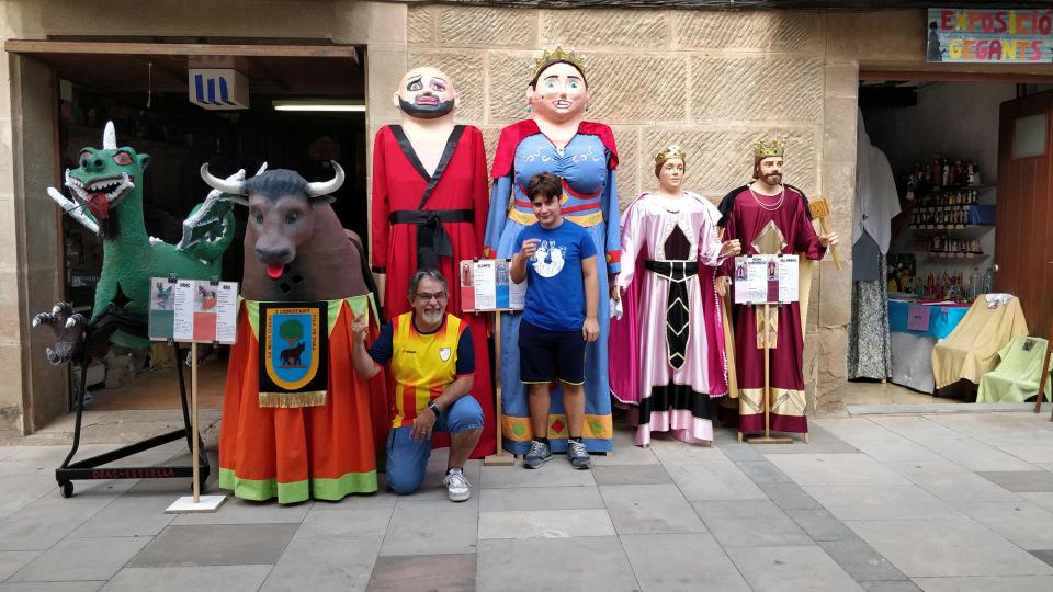 27 de Agost de 2021 Presentació dels nous gegants de cal Cardoní  Torà -  Ramon Sunyer