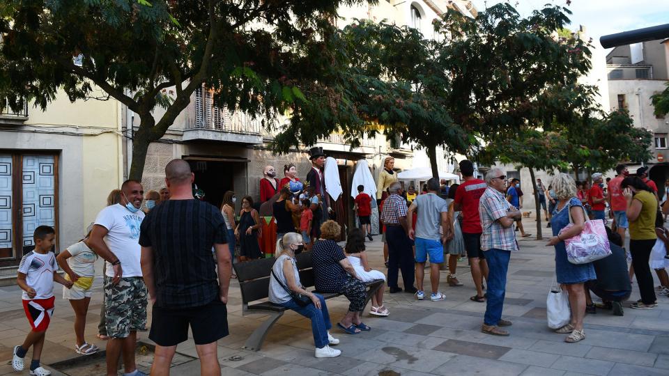 27 de Agost de 2021 Presentació dels nous gegants de cal Cardoní  Torà -  Ramon Sunyer