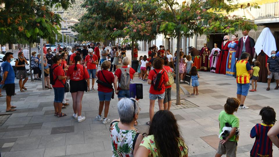 27 de Agost de 2021 Presentació dels nous gegants de cal Cardoní  Torà -  Ramon Sunyer