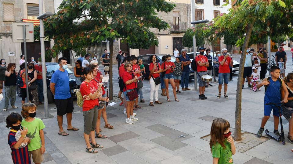 27 de Agost de 2021 Presentació dels nous gegants de cal Cardoní  Torà -  Ramon Sunyer