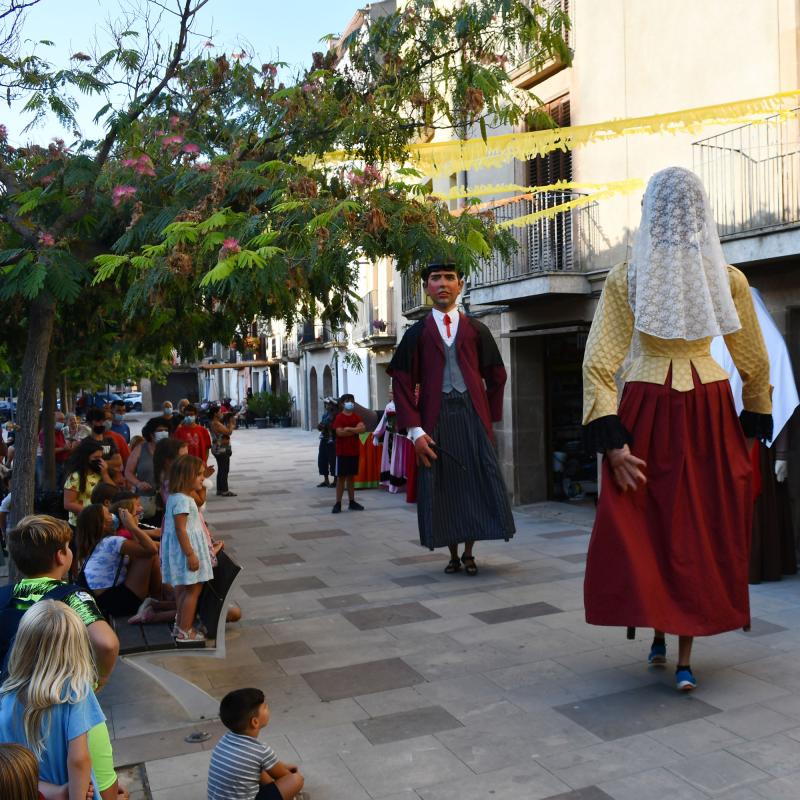 27 de Agost de 2021 Presentació dels nous gegants de cal Cardoní  Torà -  Ramon Sunyer