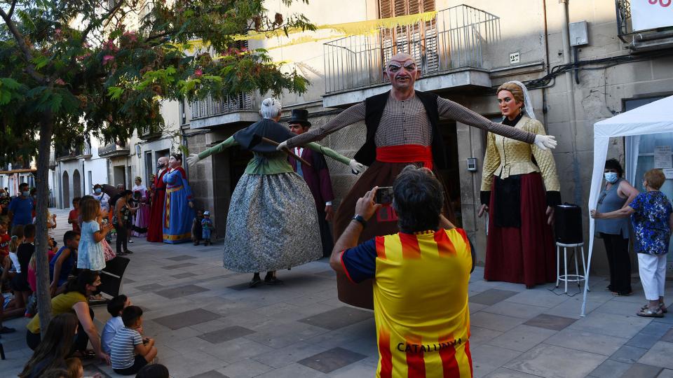 27 de Agost de 2021 Presentació dels nous gegants de cal Cardoní  Torà -  Ramon Sunyer