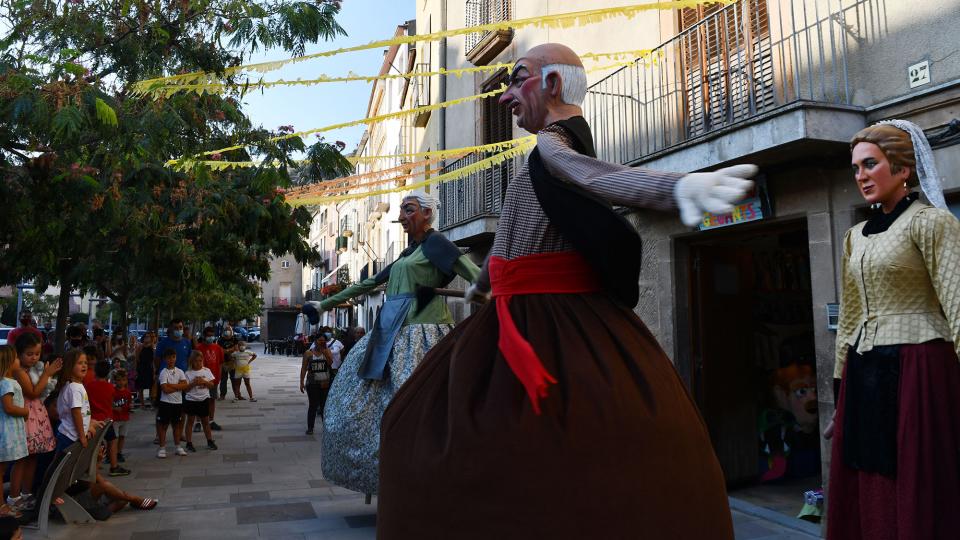 27 de Agost de 2021 Presentació dels nous gegants de cal Cardoní  Torà -  Ramon Sunyer