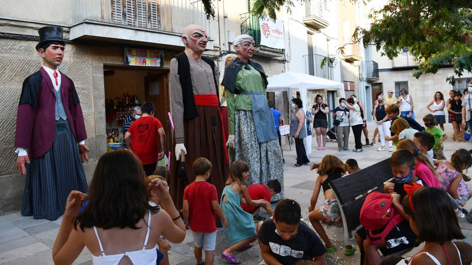 27 de Agost de 2021 Presentació dels nous gegants de cal Cardoní  Torà -  Ramon Sunyer