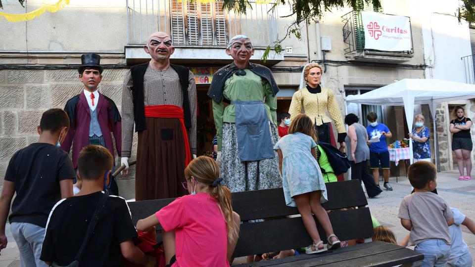 27 de Agost de 2021 Presentació dels nous gegants de cal Cardoní  Torà -  Ramon Sunyer