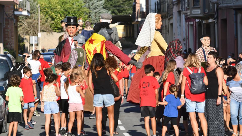 28 de Agost de 2021 Trobada colles geganteres  Torà -  Ramon Sunyer