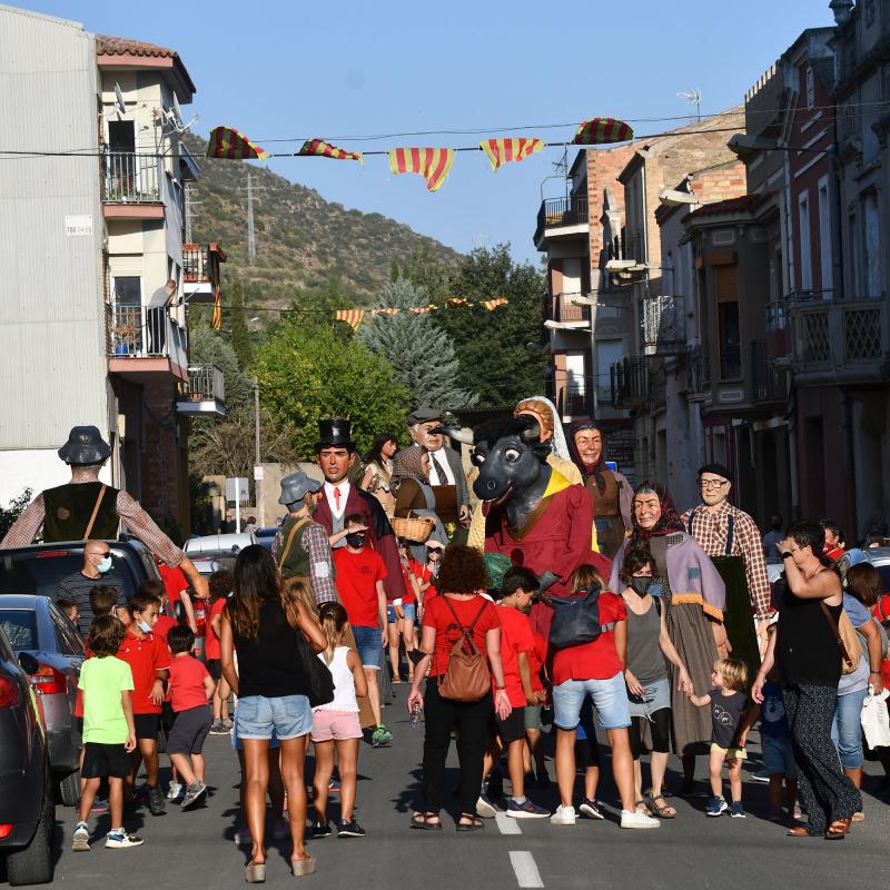 28 de Agost de 2021 Trobada colles geganteres  Torà -  Ramon Sunyer