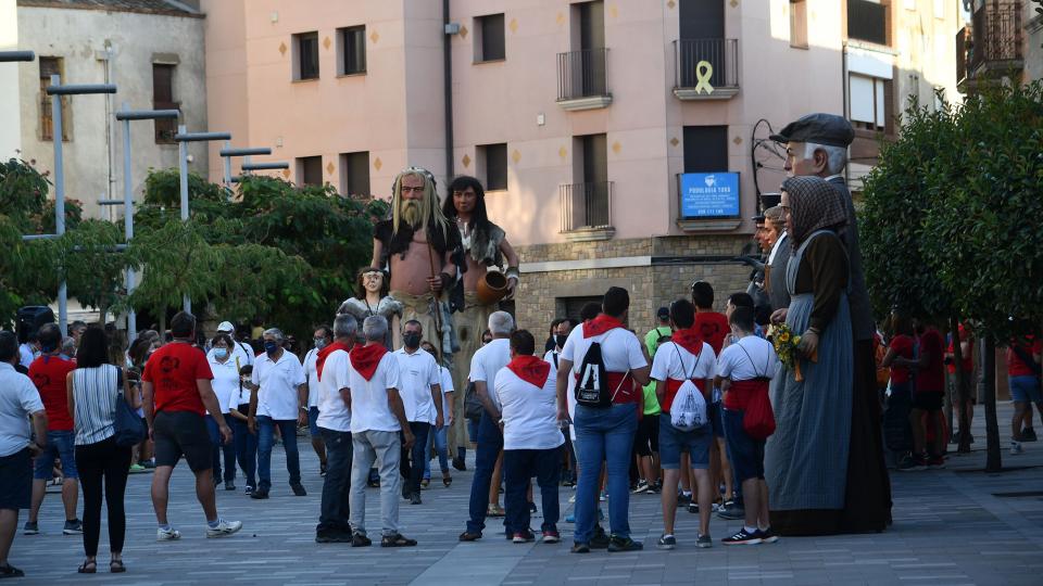 28 de Agost de 2021 Trobada colles geganteres  Torà -  Ramon Sunyer