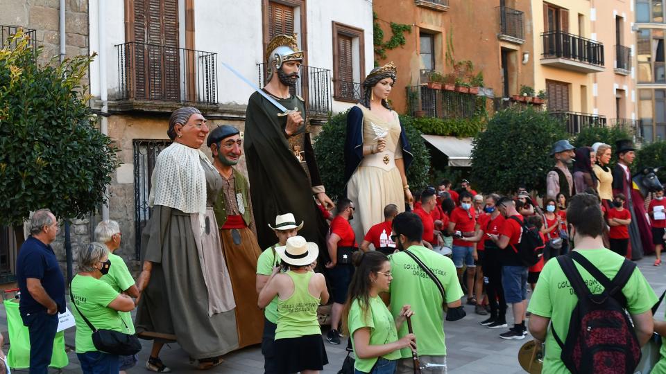 28 de Agost de 2021 Trobada colles geganteres  Torà -  Ramon Sunyer