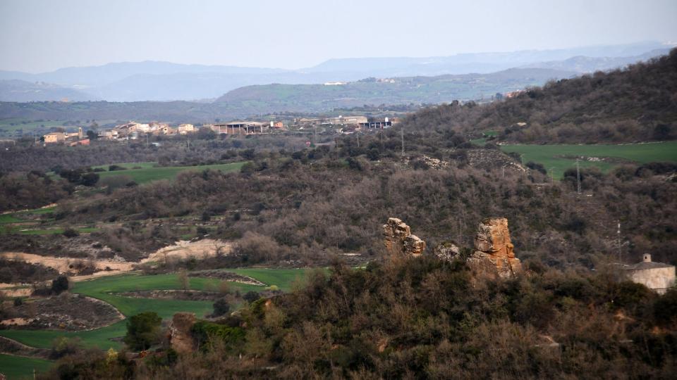 14 de Abril de 2022 Vista des del Sagrat Cor  Oliola -  Ramon Sunyer