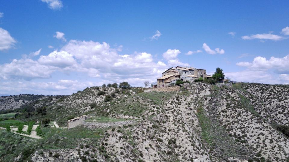 08.05.2022 Vista del poble  Puig-Arner -  Ramon Sunyer
