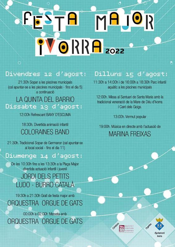  Festival d'Ivorra 2022