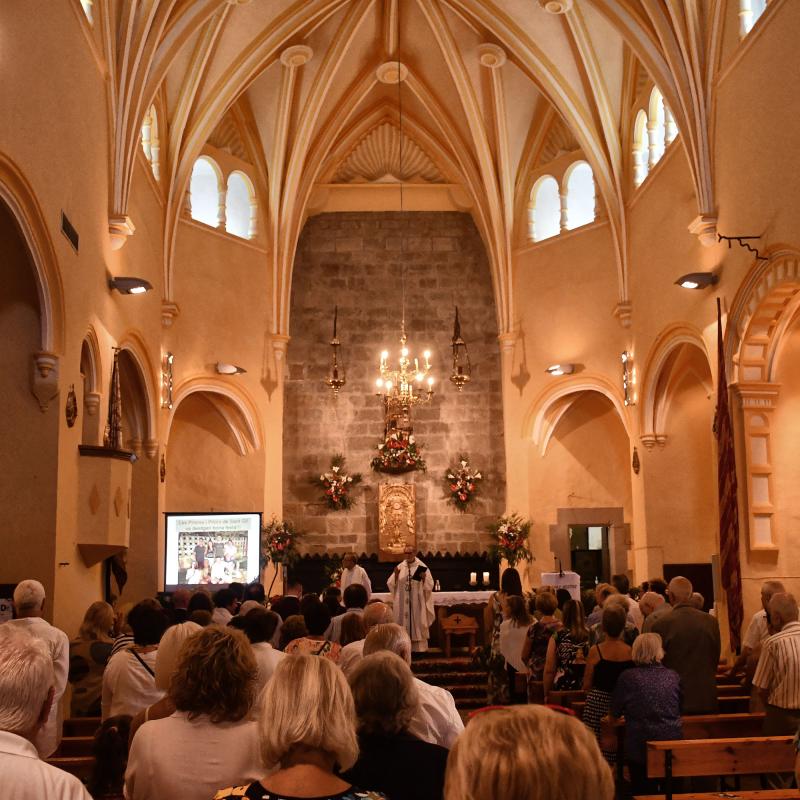 1 de Setembre de 2022 Missa de Sant Gil  Torà -  Ramon Sunyer