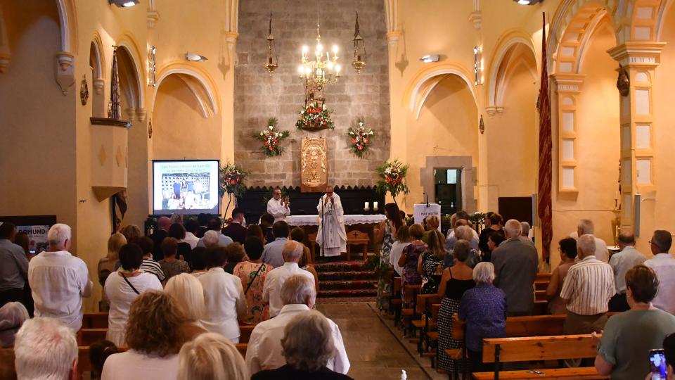 1 de Setembre de 2022 Missa de Sant Gil  Torà -  Ramon Sunyer