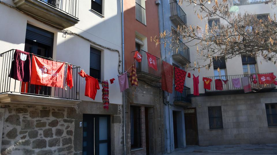 11 de Febrer de 2023 Guarniment de balcons  Torà -  Ramon Sunyer