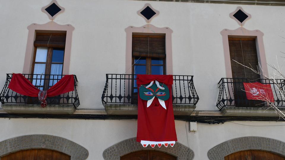 11 de Febrer de 2023 Guarniment de balcons  Torà -  Ramon Sunyer