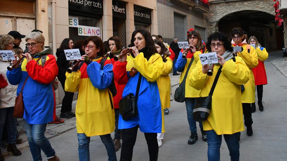 11 de Febrer de 2023 La colla de gralleres  Torà -  Ramon Sunyer