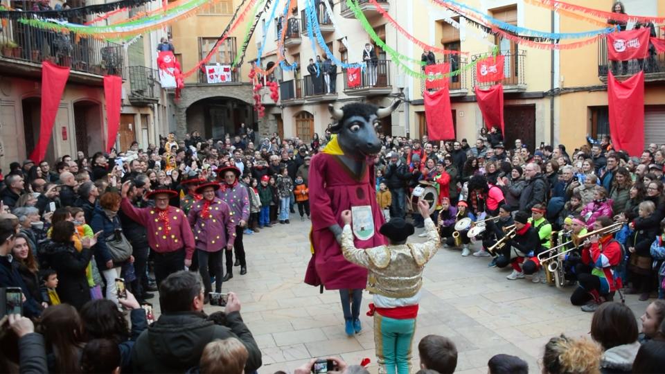 11 de Febrer de 2023 Arribada del torero  Torà -  Ramon Sunyer