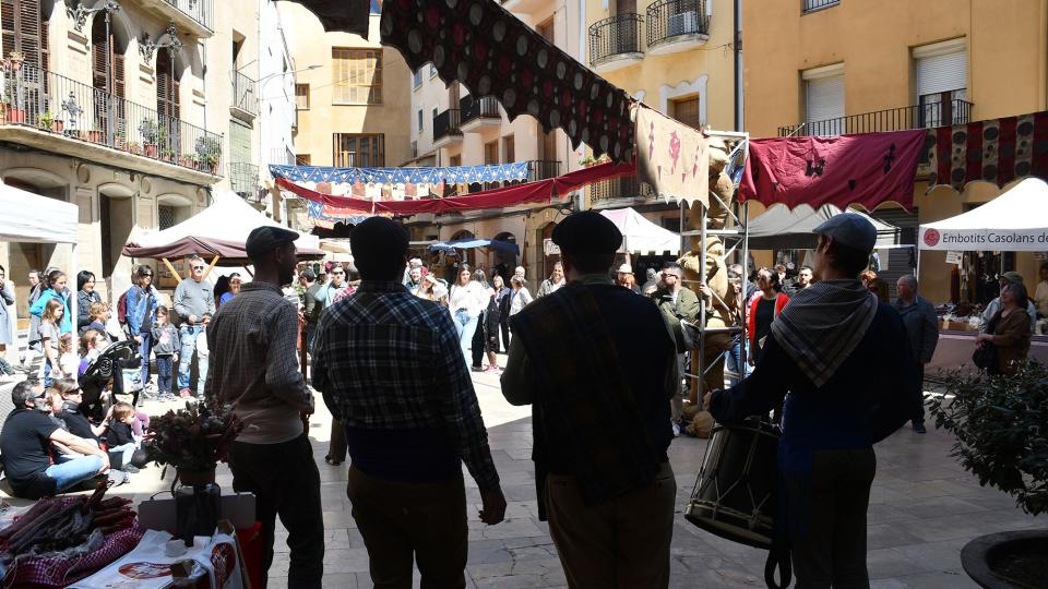 7 de Abril de 2023 Animació a la plaça del Pati  Torà -  Ramon Sunyer