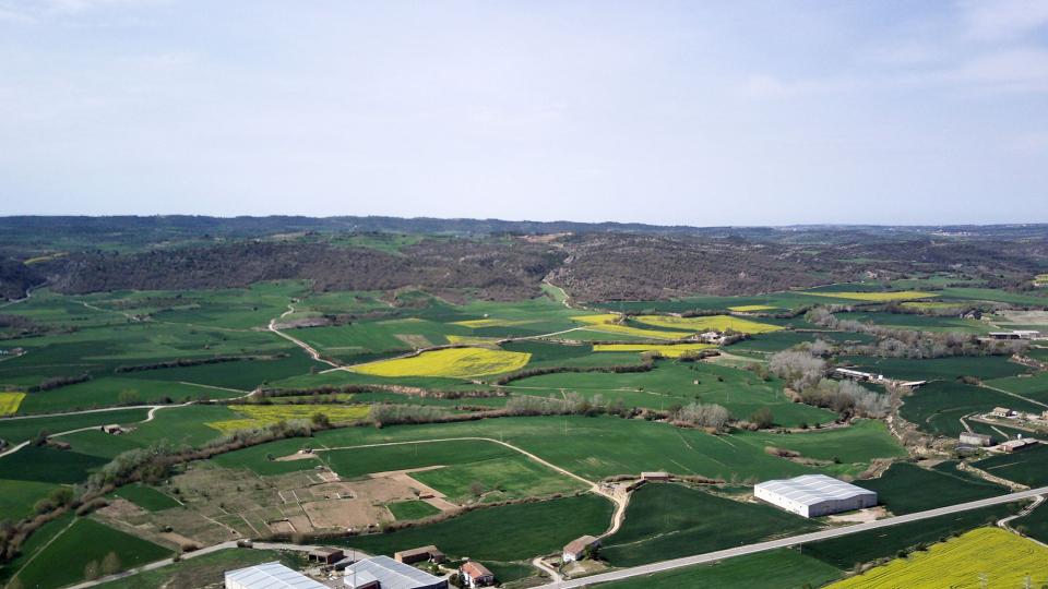 10.4.2023 vista dels plans de Torà  L'Aguda -  Ramon Sunyer