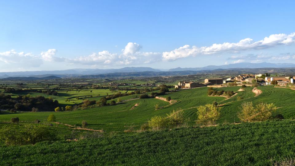 8 de Abril de 2023 Vista del poble  Guardiola -  Ramon Sunyer