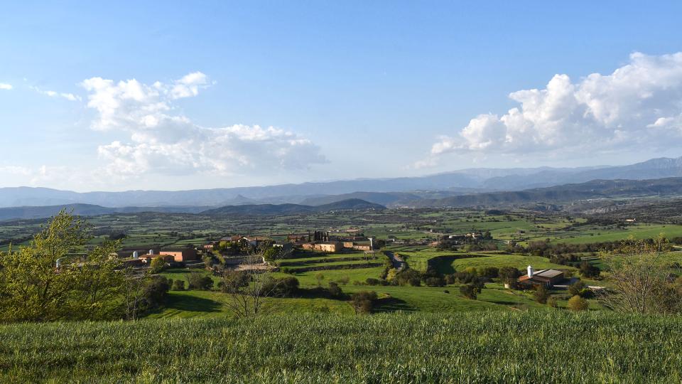 8.4.2023 Vista del poble  Guardiola -  Ramon Sunyer