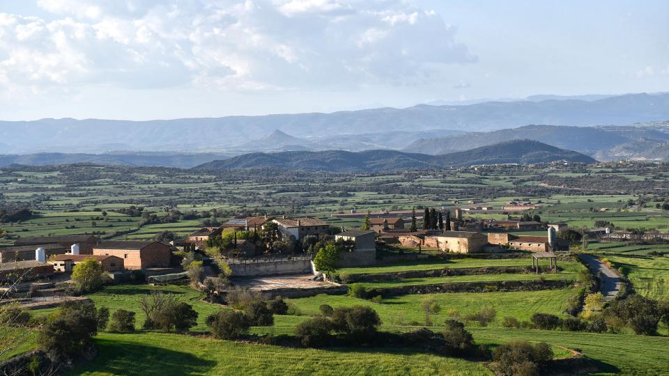 8 de Abril de 2023 Vista del poble  Guardiola -  Ramon Sunyer