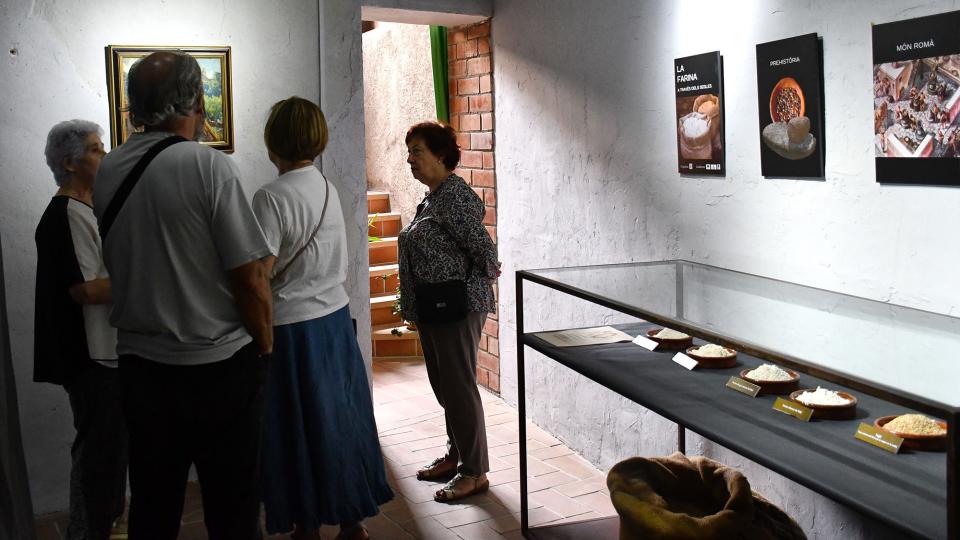 2 de Setembre de 2023 Exposició la farina a través dels segles  Torà -  Ramon Sunyer