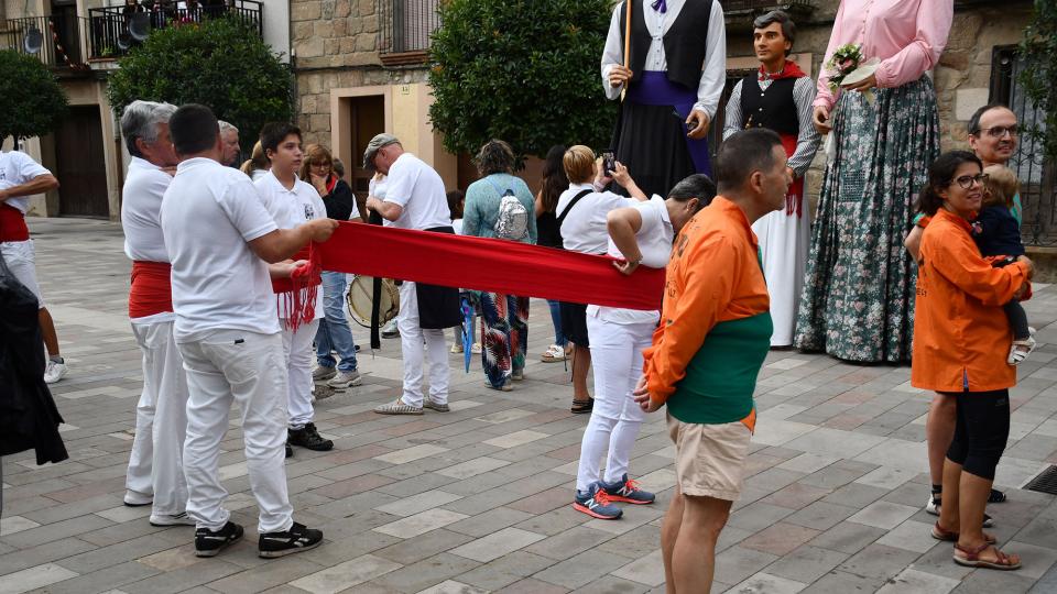 2.9.2023 Plantada de gegants  Torà -  Ramon Sunyer