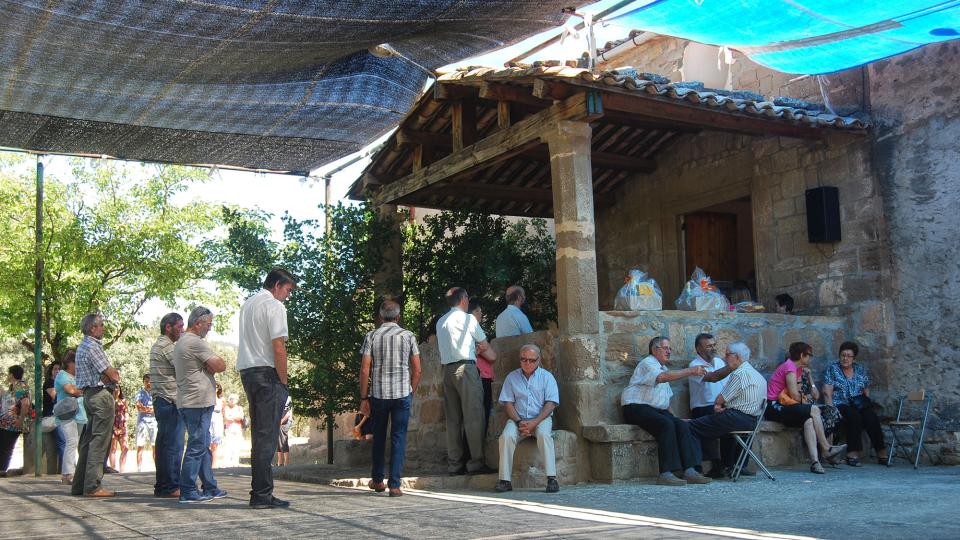 15.8.2015 Santa Maria de Sasserra  Vallferosa -  Ramon Sunyer