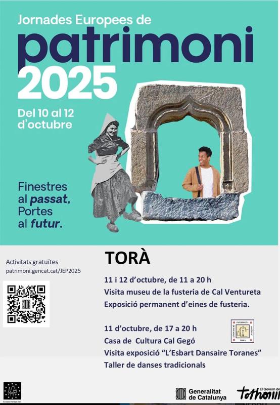 cartell JEP 2025 a Torà cartell JEP 2025 a Torà