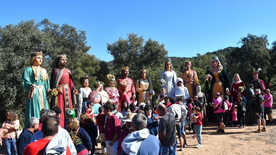 Plantada de gegants 5 de Octubre de 2025 Plantada de gegants Vallferosa - Ramon Sunyer
