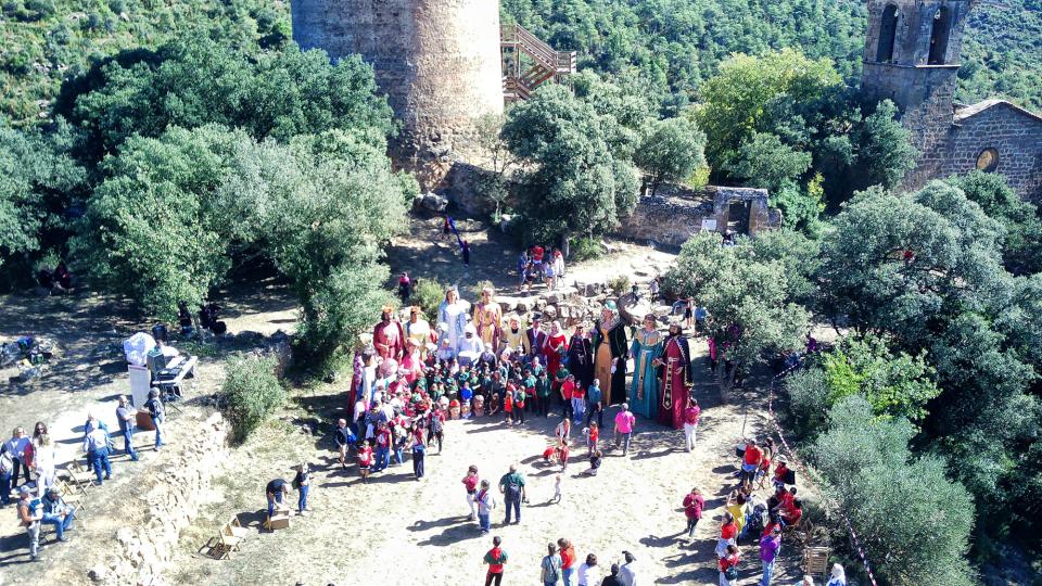 5 de Octubre de 2025 foto grup colles  Vallferosa -  Ramon Sunyer