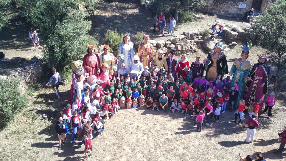 5 de Octubre de 2025 foto grup colles  Vallferosa -  Ramon Sunyer