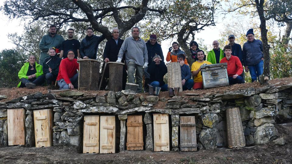 23 de Novembre de 2025 Equip de restauració de les Arneres de ca l'Oliva  El Soler -  Ramon Sunyer