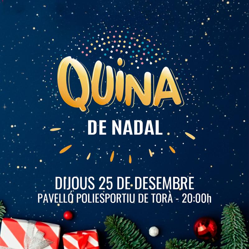 cartell Quina de Nadal 2025