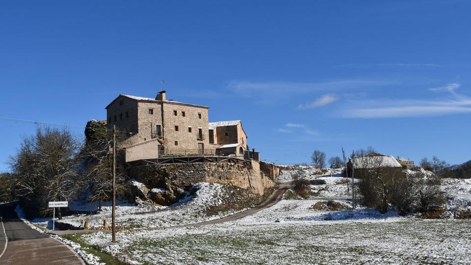 6 de Gener de 2026 Vista del poble nevat  Els Quadrells -  Ramon Sunyer