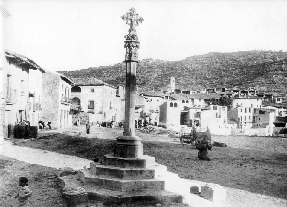 1 de Abril de 1916 PlacÌ§a de la Creu  Torà -  Agustí Colomines
