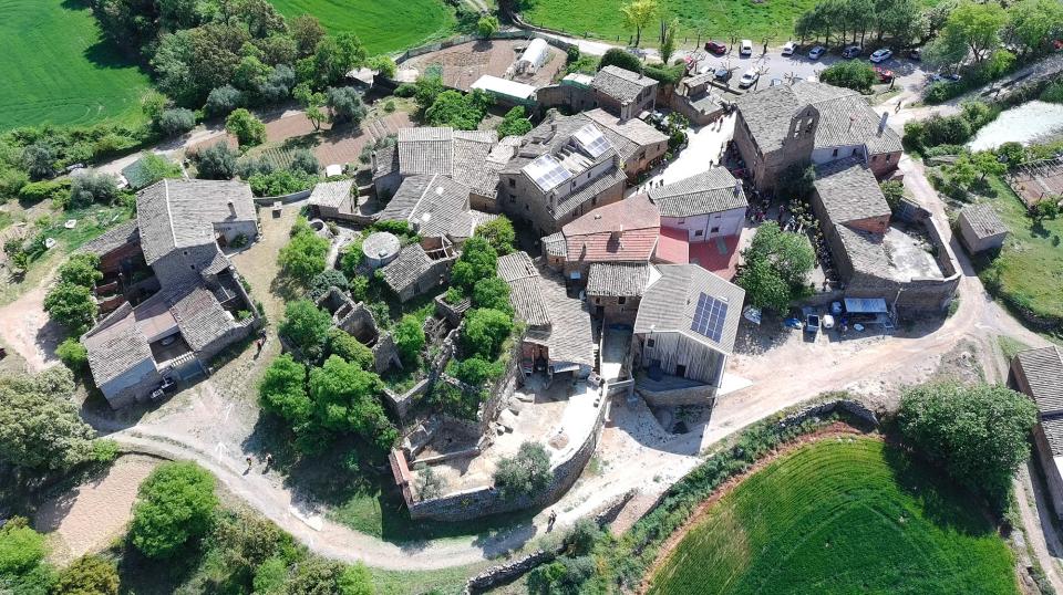 26 de Abril de 2026 Vista aèria del poble  Claret -  Ramon Sunyer