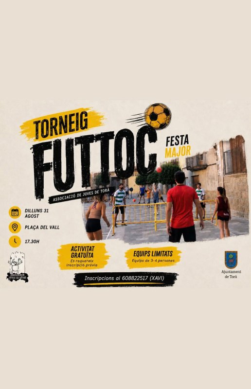 fut-toc Festa Major de Torà 2026