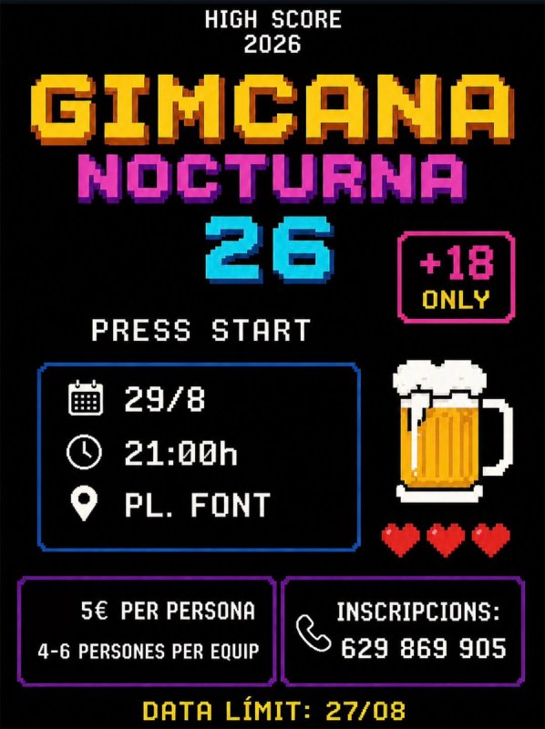 gimcana Festa Major de Torà 2026
