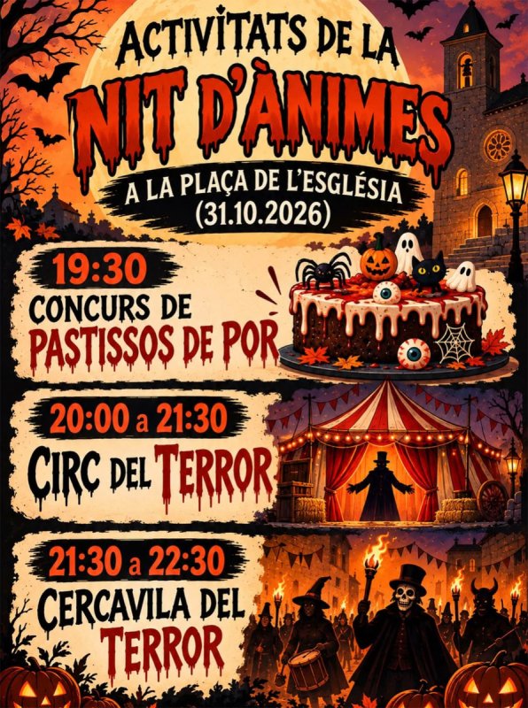 cartell Nit d'ànimes