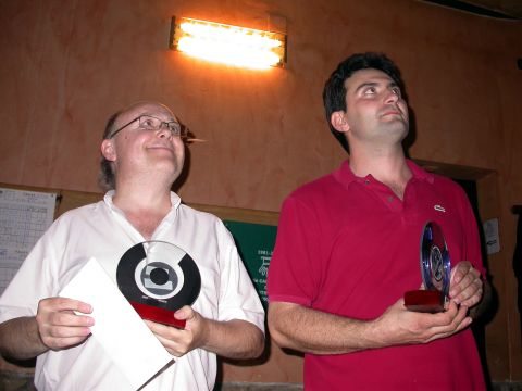 2 de Setembre de 2006 Sotscampions: JM Vendrell i Antonio M. Hernàndez  Torà -  Ramon Sunyer