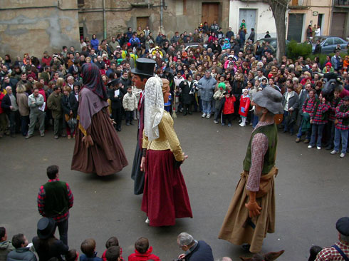 22 de Febrer de 2003 Ball de gegants  Torà -  Ramon Sunyer