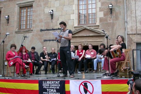 14 de Juny de 2003 Lectura de textos i poemes  Torà -  Ramon Sunyer