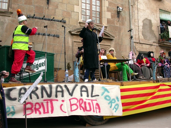 18 de Febrer de 2006 El pregó pel grup Cremallera  Torà -  Ramon Sunyer